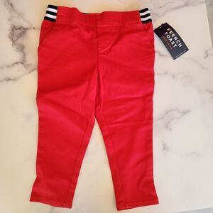 French toast girls size 4 bright red pull on pants school uniform NWT
